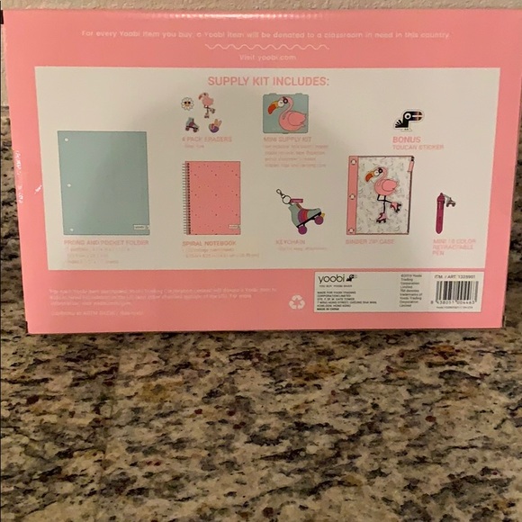 Yoobi Office Pink Yoobi School Supply Kit Poshmark